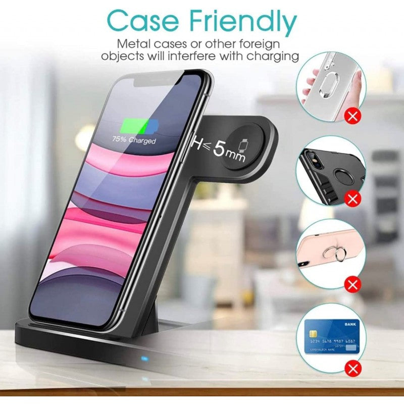 PBuddy 4in1 Wireless Charger, Fast Charging Station, Compatible With Pen IWatch, Airpods Pro, Compatible With IPhone 1112 13 14pro Max/X/XS/XR/Xs 8 Plus, Samsung Galaxy S20/S10 (Adapter Inc) PBuddy 4in1 Wireless Charger, Fast Charging Station, Compatible With Pen IWatch, Airpods Pro, Compatible With IPhone 1112 13 14pro Max/X/XS/XR/Xs 8 Plus, Samsung Galaxy S20/S10 (Adapter Inc)